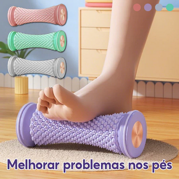 Massageador De Pés Rolo De Massagem Yoga Bola Fáscia
